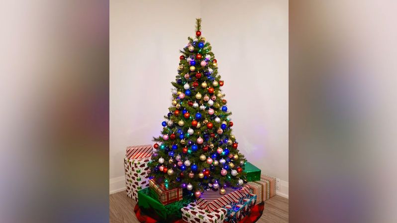 Kanaďan nazdobil během čtyř dnů vánoční stromek třistakrát